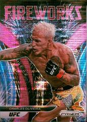 Charles Oliveira [Pink Pulsar] Ufc Cards 2022 Panini Prizm UFC Fireworks Prices
