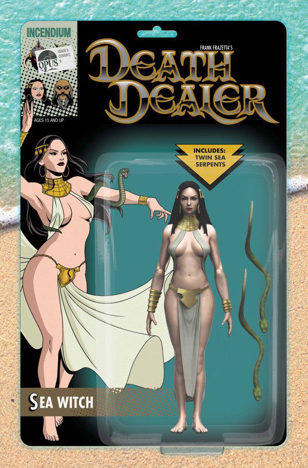 Frank Frazetta's Death Dealer [Sea Witch] #5 (2022) Comic Books Frank Frazetta's Death Dealer