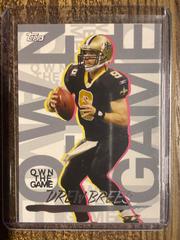 Drew Brees Football Cards 2008 Topps Own the Game Prices