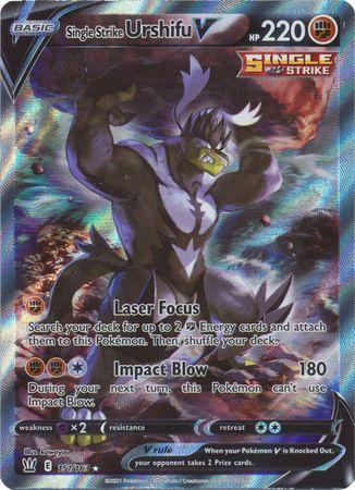 Single Strike Urshifu V #151 Prices | Pokemon Battle Styles | Pokemon Cards