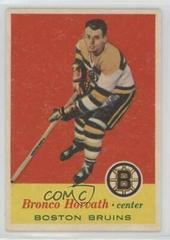Bronco Horvath Hockey Cards 1957 Topps Prices