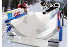 LEGO Set | Snowboard Super Pipe LEGO Sports