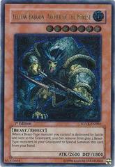 Yellow Baboon, Archer of the Forest [Ultimate Rare 1st Edition] SOVR-EN084 YuGiOh Stardust Overdrive Prices