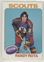 Randy Rota Hockey Cards 1975 Topps Prices