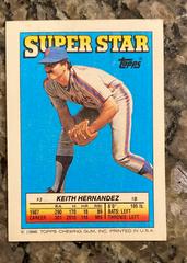 Back | Bill Doran, Dwight Evans, Keith Hernandez Baseball Cards 1988 Topps Stickercard