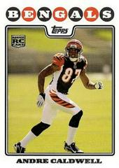 Andre Caldwell #377 Football Cards 2008 Topps Prices