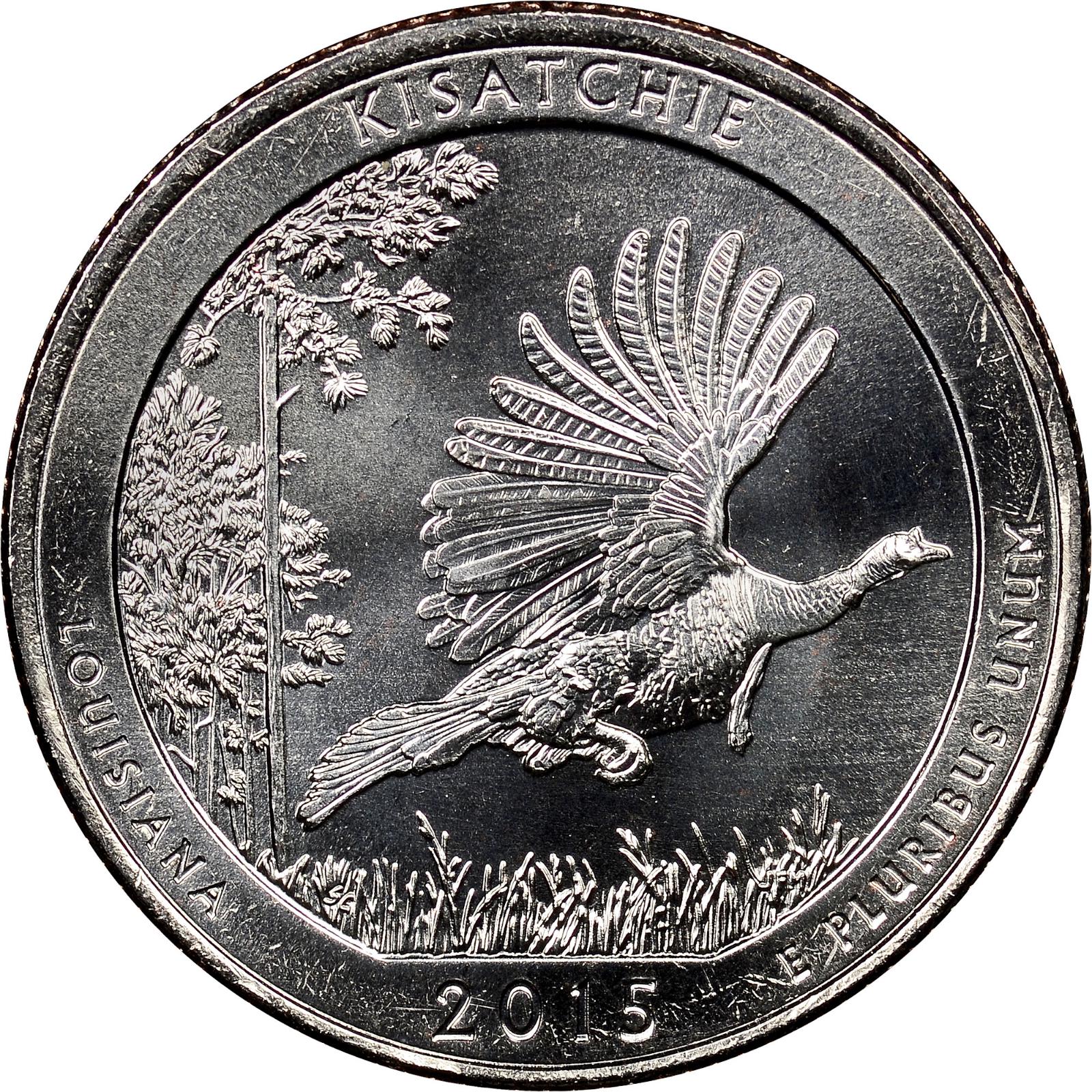 2015 P [KISATCHIE] Coins America the Beautiful Quarter