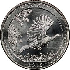 2015 P [KISATCHIE] Coins America the Beautiful Quarter Prices