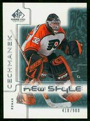 Roman Cechmanek #77 Hockey Cards 2000 SP Game Used Prices