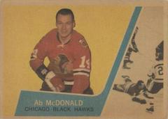 AB McDonald Hockey Cards 1963 Topps Prices