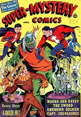 Super-Mystery Comics #4 (1943) Comic Books Super-Mystery Comics Prices