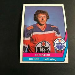 Ken Baird Hockey Cards 1977 O-Pee-Chee WHA Prices