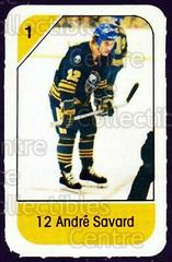 Andre Savard Hockey Cards 1982 Post Cereal Prices