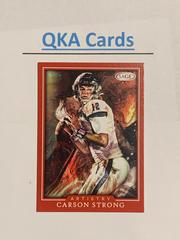 Carson Strong [Red] #ART-CS Football Cards 2022 Sage Hit Artistry Prices
