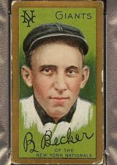 B. Becker Baseball Cards 1911 T205 Gold Border Prices
