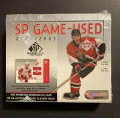 Hobby Box Hockey Cards 2002 SP Game Used Prices
