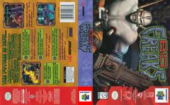 Cover Front/Back/Spine | Biofreaks Nintendo 64