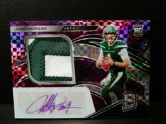 James Morgan [Patch Autograph Neon Purple] Football Cards 2020 Panini Spectra Prices