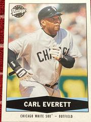 Carl Everett Baseball Cards 2004 Upper Deck Vintage Prices
