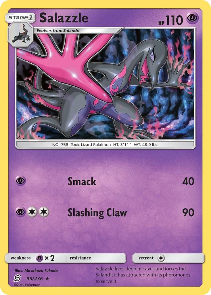 Salazzle #99 Pokemon Unified Minds