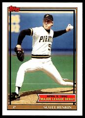 Scott Ruskin #137 Baseball Cards 1991 Topps '90 M.L. Debut Prices