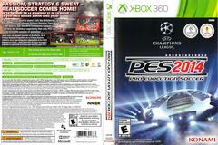 Slip Cover Scan By Canadian Brick Cafe | Pro Evolution Soccer 2014 Xbox 360