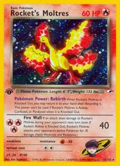 Rocket's Moltres [1st Edition] Pokemon Gym Heroes Prices