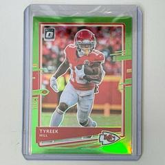 Tyreek Hill [Lime Green] #2 Football Cards 2020 Panini Donruss Optic Prices