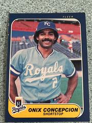 Onix Concepcion Baseball Cards 1986 Fleer Prices