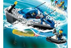 LEGO Set | Turbo-charged Police Boat LEGO 4 Juniors