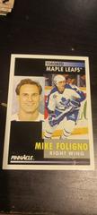 Mike Foligno Hockey Cards 1991 Pinnacle Prices
