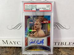 Justin Gaethje [Tie Dye Prizms] Ufc Cards 2021 Panini Select UFC Signatures Prices