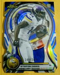 Stefon Diggs [Blue Refractor] Football Cards 2015 Topps Finest Atomic Rookie Die-Cut Prices