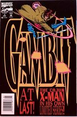 Gambit [Newsstand] #1 (1993) Comic Books Gambit Prices