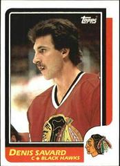 Denis Savard #7 Hockey Cards 1986 Topps Prices