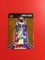 Randy Moss [Gold Refractor] #10 Football Cards 2004 Topps Pristine Prices