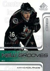 Krys Kolanos #94 Hockey Cards 2001 SP Game Used Prices