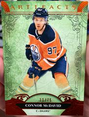 Connor McDavid [Autumn] Hockey Cards 2020 Upper Deck Artifacts Prices