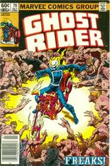 Ghost Rider [Newsstand] #70 (1982) Comic Books Ghost Rider Prices