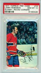 Larry Robinson [Round Corners] Hockey Cards 1977 Topps Glossy Prices