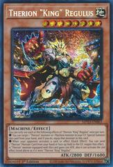 Therion King Regulus YuGiOh 25th Anniversary Tin: Dueling Heroes Mega Pack Prices