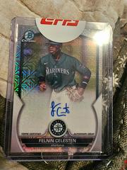 Felnin Celesten Baseball Cards 2023 Bowman Chrome Prospect Mega Box Autographs Prices