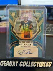Chris Olave [Teal] #RCS-CO Football Cards 2022 Panini Certified Rookie Roll Call Signatures Prices