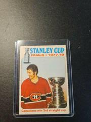 Stanley Cup Finals Hockey Cards 1978 O-Pee-Chee Prices