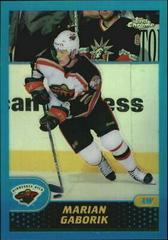 Marian Gaborik #18 Hockey Cards 2001 Topps Chrome Prices