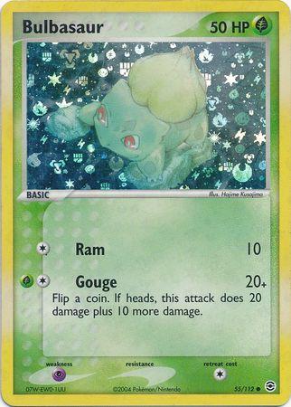 Bulbasaur [Reverse Holo] #55 Pokemon Fire Red & Leaf Green