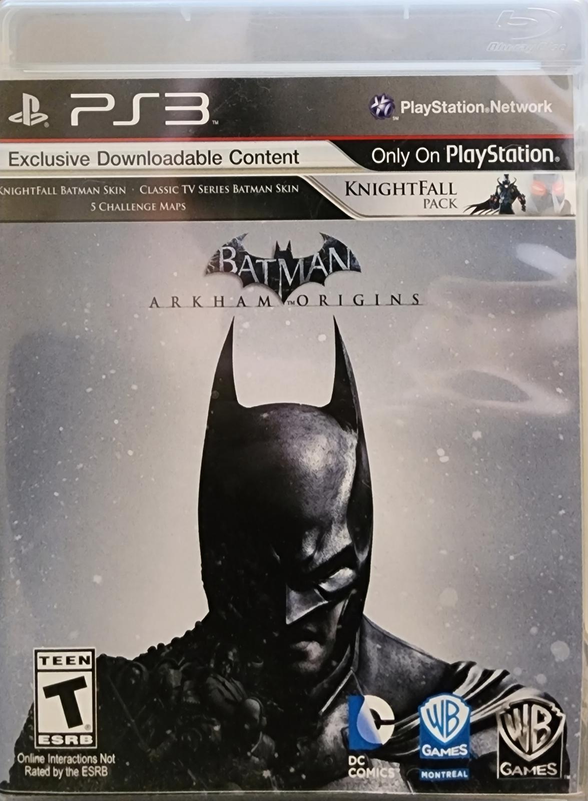 Batman: Arkham Origins | Item, Box, and Manual | Playstation 3