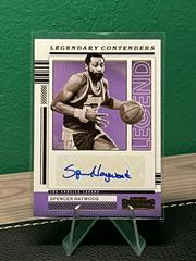 Spencer Haywood [Bronze] #LC-SHW Basketball Cards 2021 Panini Contenders Legendary Autographs Prices