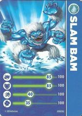 Slam Bam - Collectors Card | Slam Bam Skylanders