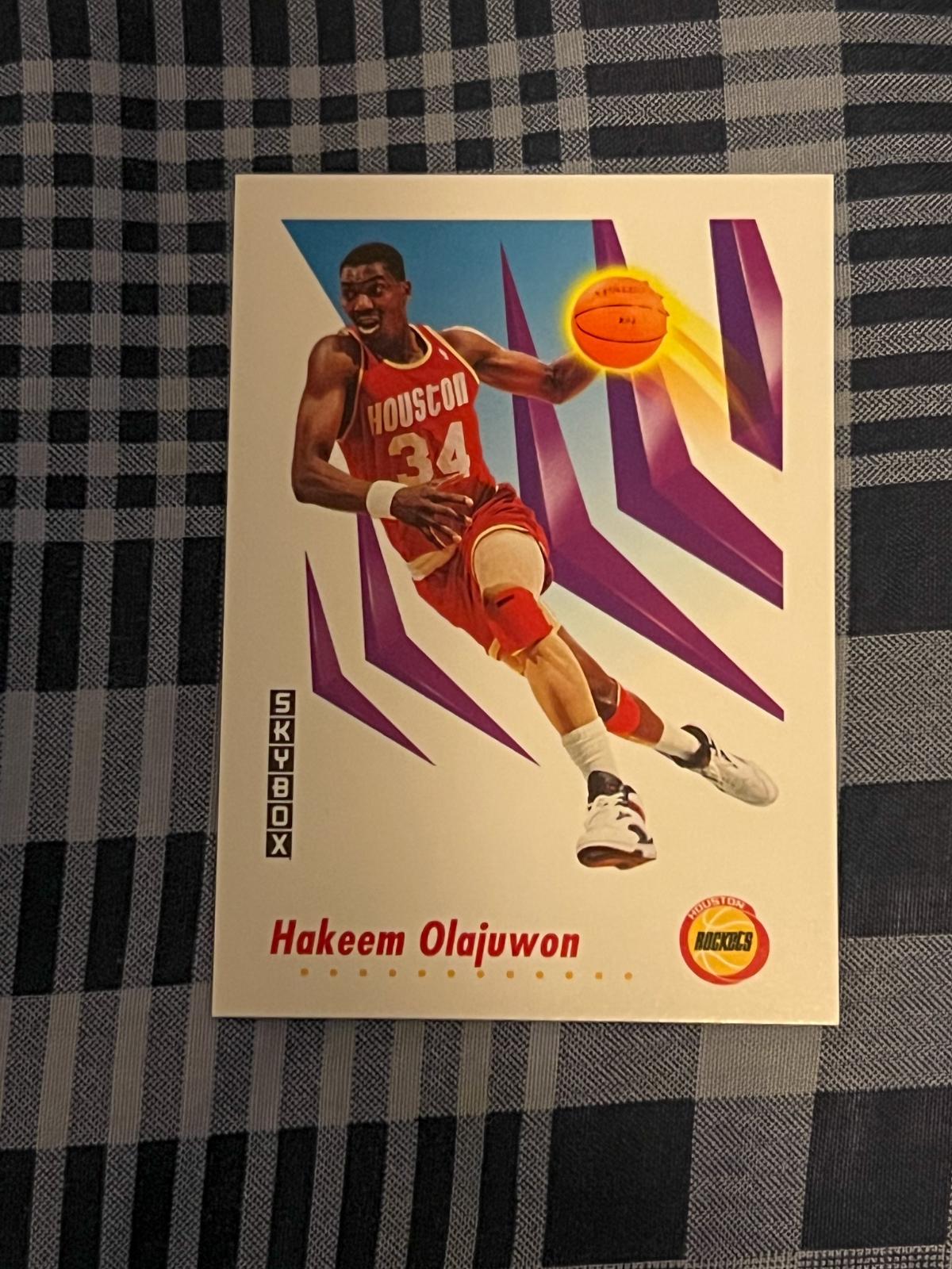 Hakeem Olajuwon Ungraded 1991 Skybox